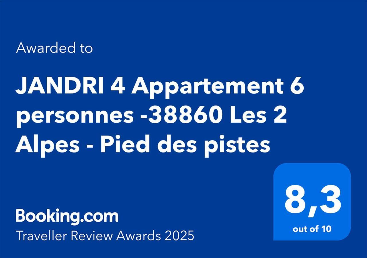 Jandri 4 Appartement 6 Personnes -38860 Les 2 Alpes - Pied Des Pistes لو دوز آلب المظهر الخارجي الصورة
